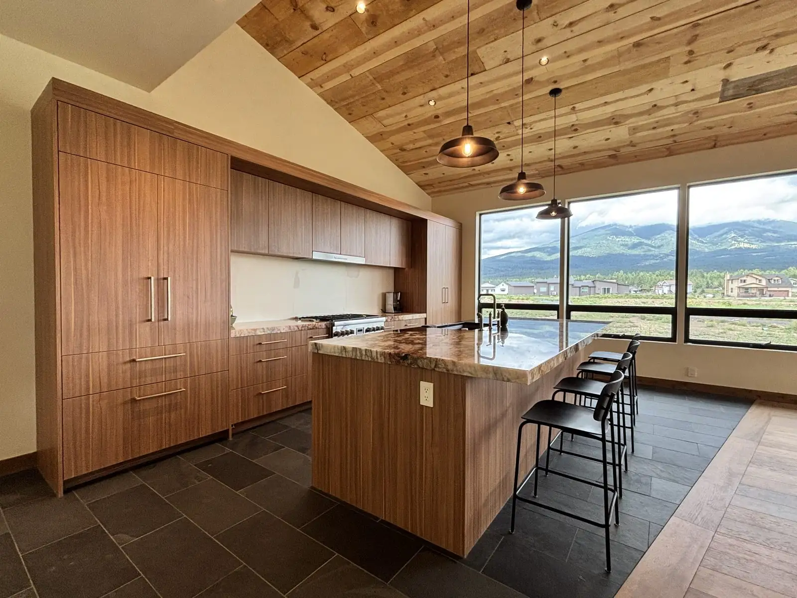 Kelsey Springs custom kitchen cabinetry and countertop detail